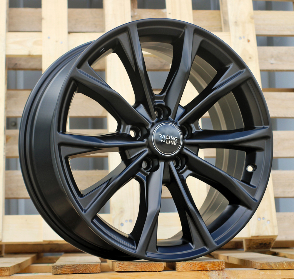 R18x7.5 5X114.3 ET 40 64.1 Y1351 Black Half Matt (BLHM) For HOND (P)