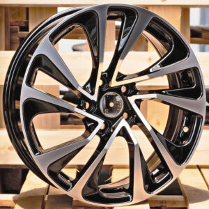 R17x7 4X108 ET 25 65.1 E1011 (FR387) Black Polished (MB) For CITRO (R+M)