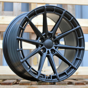 R18x8 5X114.3 ET 42 67.1 HX019F (F9793) Black Half Matt (BLHM) For HAXER (Z5) (HYBRID FORGED New Design)