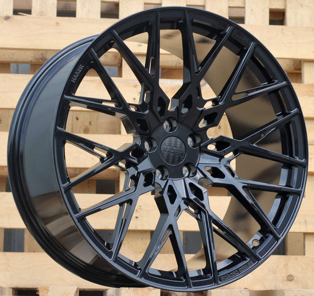 R21x10.5 5X112 ET 30 66.6 HXF03 Black (BL) For HAXER (K3) (FORGED (NEW Model))