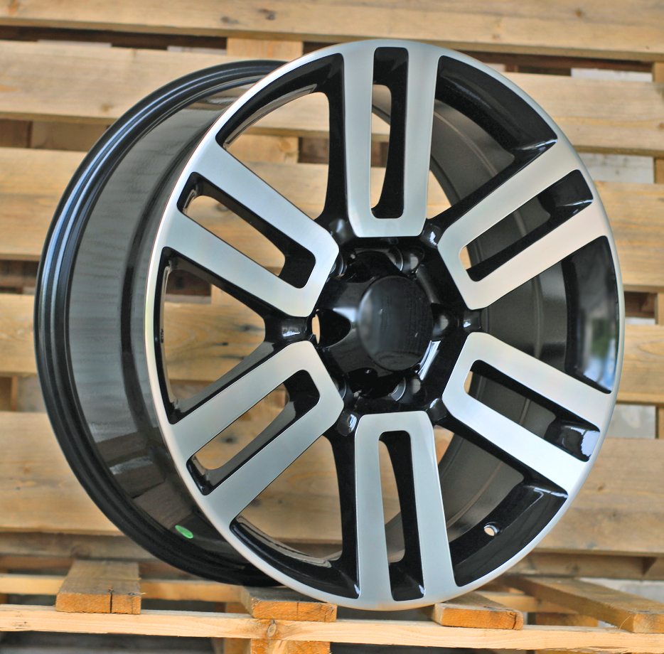R20x8.5 6X139.7 ET 30 106.1 JT028 Black Polished (MB) For TOYOT (K7) ((AKC 125 Eur))