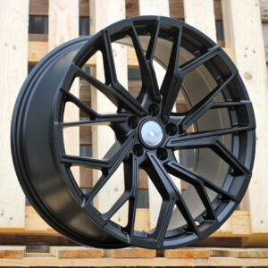 F760_000000009350 R18x8 5X112 ET 39 66.5 F760 Black Half Matt (BLHM) For AUD (M) (HYBRID FORGED)