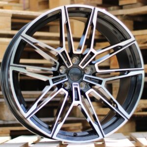 I0294_000000007522 R17x7.5 5X120 ET 34 72.6 I0294 (FBX164) Black Polished (MB) For BMW (Z6) (HYBRID FORGED)