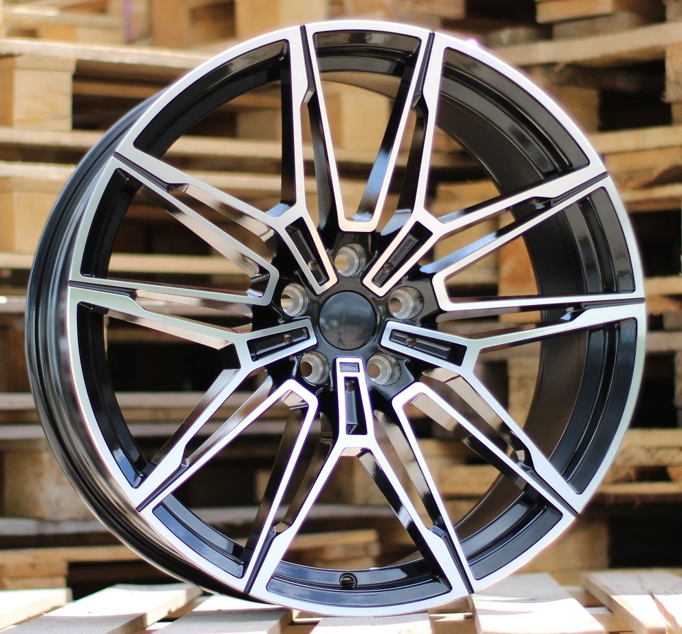 R17x7.5 5X120 ET 34 72.6 I0294 (FBX164) Black Polished (MB) For BMW (Z6) (HYBRID FORGED)