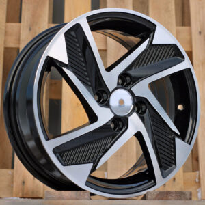 R15x6 4X100 ET 48 54.1 Y1169 Black Polished (MB) For HYUND (R+L1) (New Model)