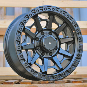 B1721_000000008491 R20x9 8X165.1 ET 1 130 B1721 Black Half Matt (BLHM) For 4X4 (Z1)