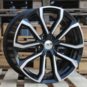 V515_000000003170 R19x8 5X108 ET 42 67.1 V515 (FE133) Black Polished (MB) For VOLVO (Z5)