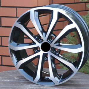 XF083_000000002285 R16x6.5 5X112 ET 46 57.1 XF083 Black Polished (MB) For SKODA (R) ((AKC 65 Eur))
