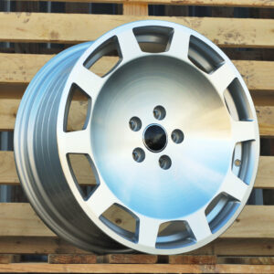 IN3613F_000000009359 R18x8 5X112 ET 40 57.1 IN3613F Machined Silver (MS) For AUD (M) (HYBRID FORGED)