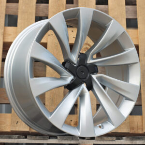 H3410F_000000009935 R20x9.5 5X114.3 ET 45 64.1 H3410F Silver Shining (SS) For TESLA (Z7) (HYBRID FORGED (Model Y))