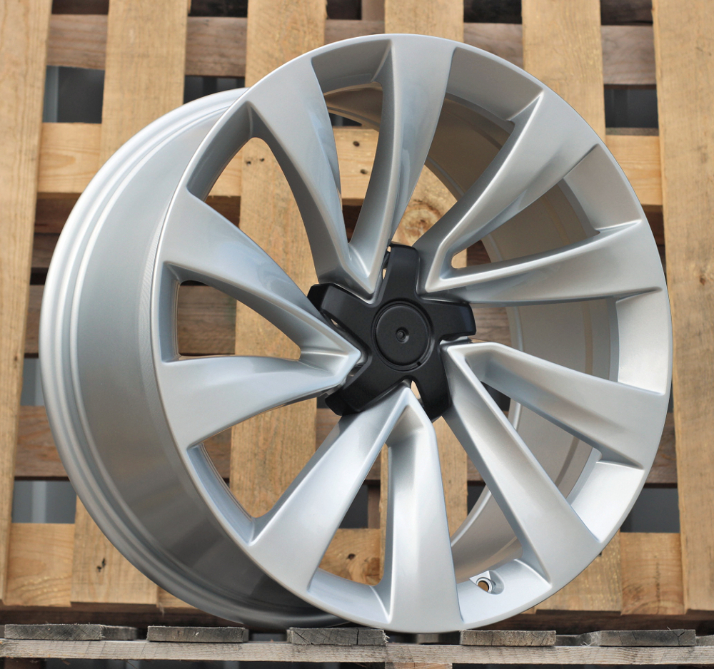 R20x9.5 5X114.3 ET 45 64.1 H3410F Silver Shining (SS) For TESLA (Z7) (HYBRID FORGED (Model Y))