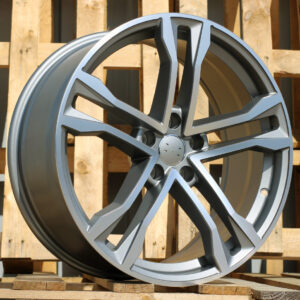 D5520_000000006475 R19x8.5 5X112 ET 35 66.6 D5520 Grey Polished Half Matt (MGHM) For AUD (K7) ((AKC 110 Eur))