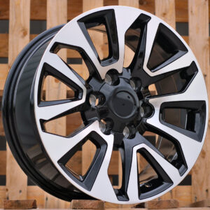 R16x7 6X139.7 ET 30 106.1 B1743 Black Polished (MB) For TOYOT (Z2)