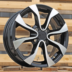 A415_000000003474 R15x6 4X100 ET 50 60.1 A415 (XFA10) Black Polished (MB) For NISS (P1)