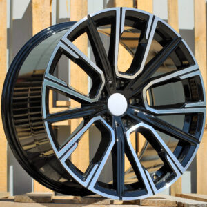 B5836_000000006881 R19x8.5 5X112 ET 25 66.6 B5836 (IN5515) Black Polished (MB) For BMW (Z5+A+K7)