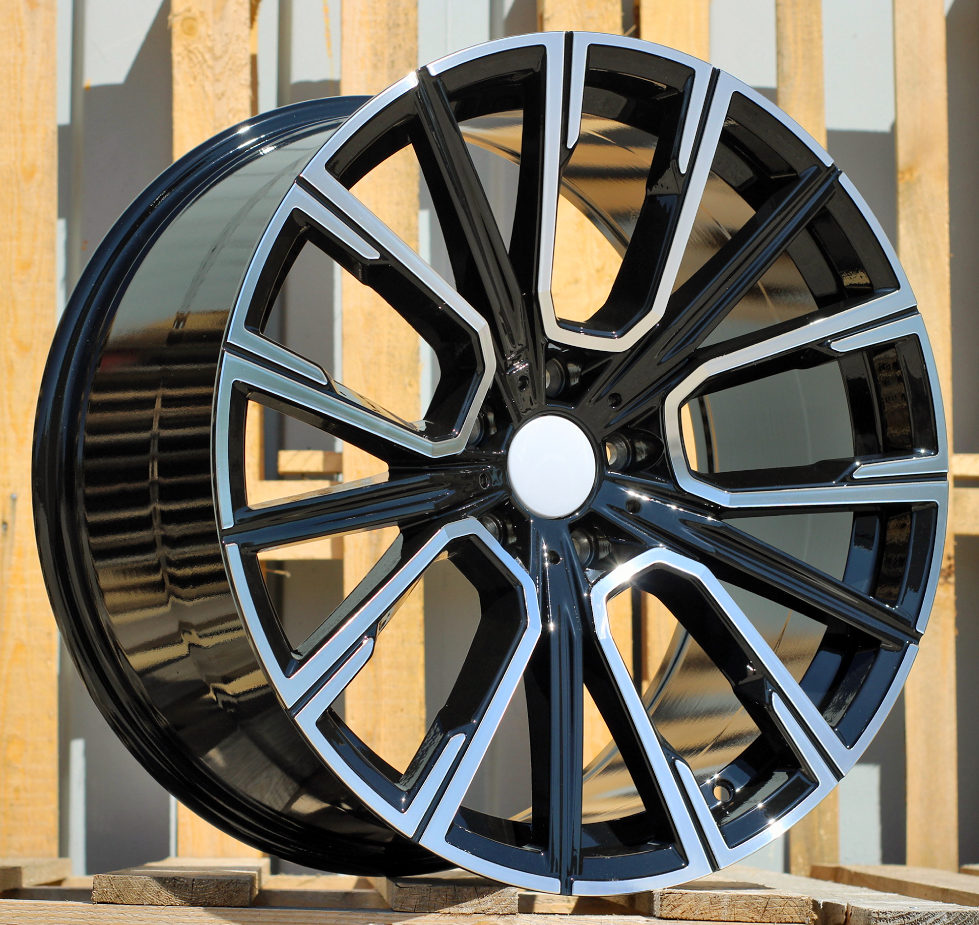 R19x8.5 5X112 ET 25 66.6 B5836 (IN5515) Black Polished (MB) For BMW (Z5+A+K7)