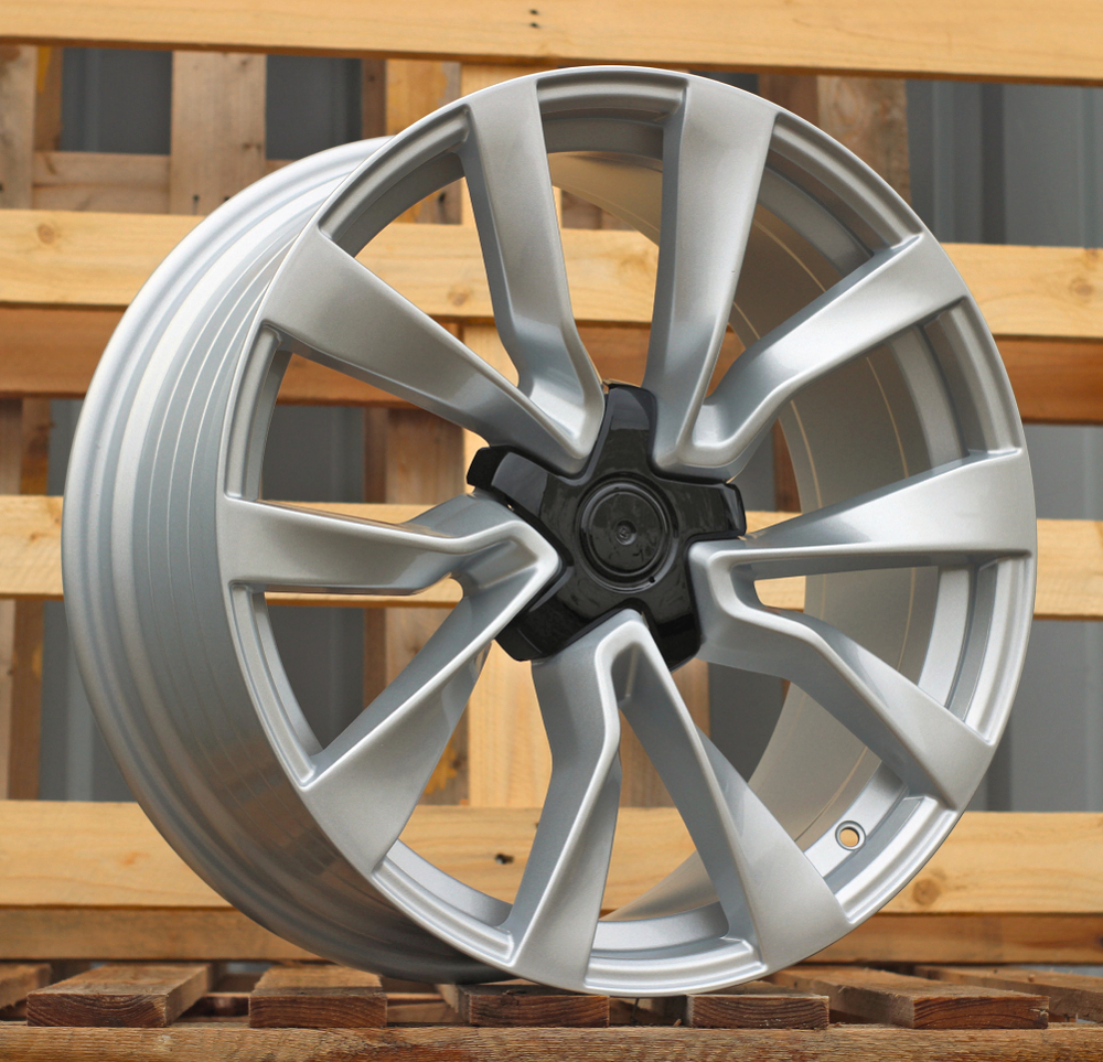 R19x8.5 5X114.3 ET 38 64.1 I0517 (YF5687) Silver Shining (SS) For TESLA (Z6) (NEW Model 3 HYBRID FORGED)