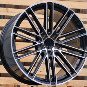 B1271_000000001733 R21x9.5 5X130 ET 60 71.6 B1271 Black Polished (MB) For PORCH (Z1) ())