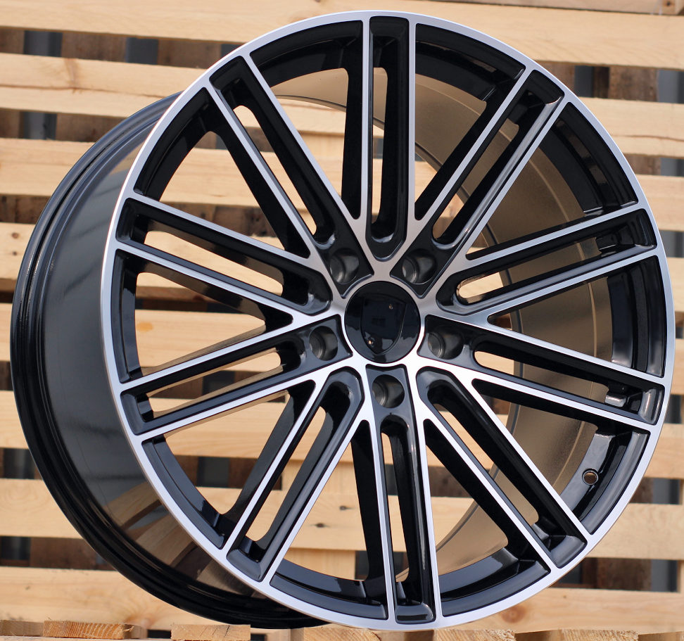 R21x9.5 5X130 ET 60 71.6 B1271 Black Polished (MB) For PORCH (Z1) ())
