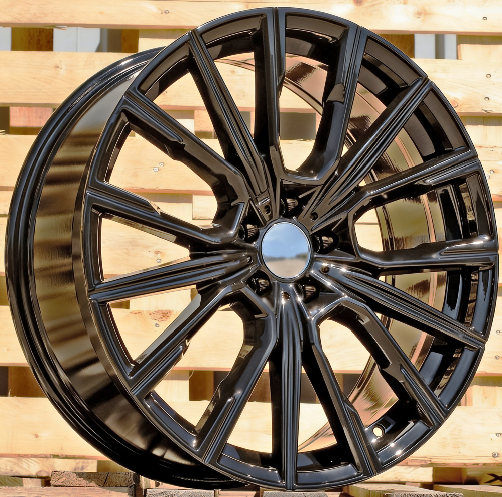 R21x10 5X112 ET 41 66.6 B5836 Black (BL) For BMW (K4) (Rear+Front)