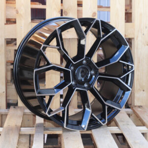 R21x10 5X130 ET 50 71.6 H5083 Black Polished (MB) For PORCH (P1)