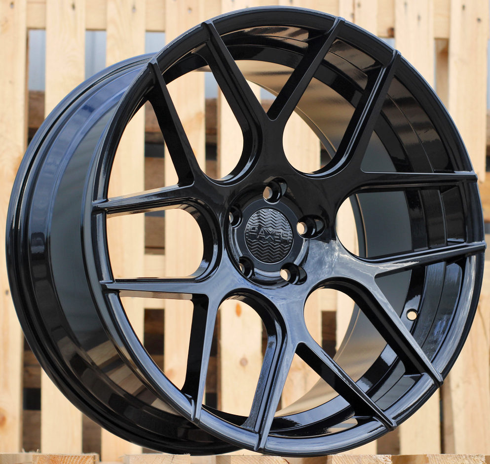 R17x9 5X120 ET 20 74.1 SSA03 (HX022) Black (BL) For HAXER (Z4)
