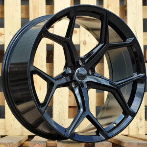 R18x8 5X112 ET 31 66.5 I5598 (YF5598) Black (BL) For AUD (M+K7) (HYBRID FORGED)