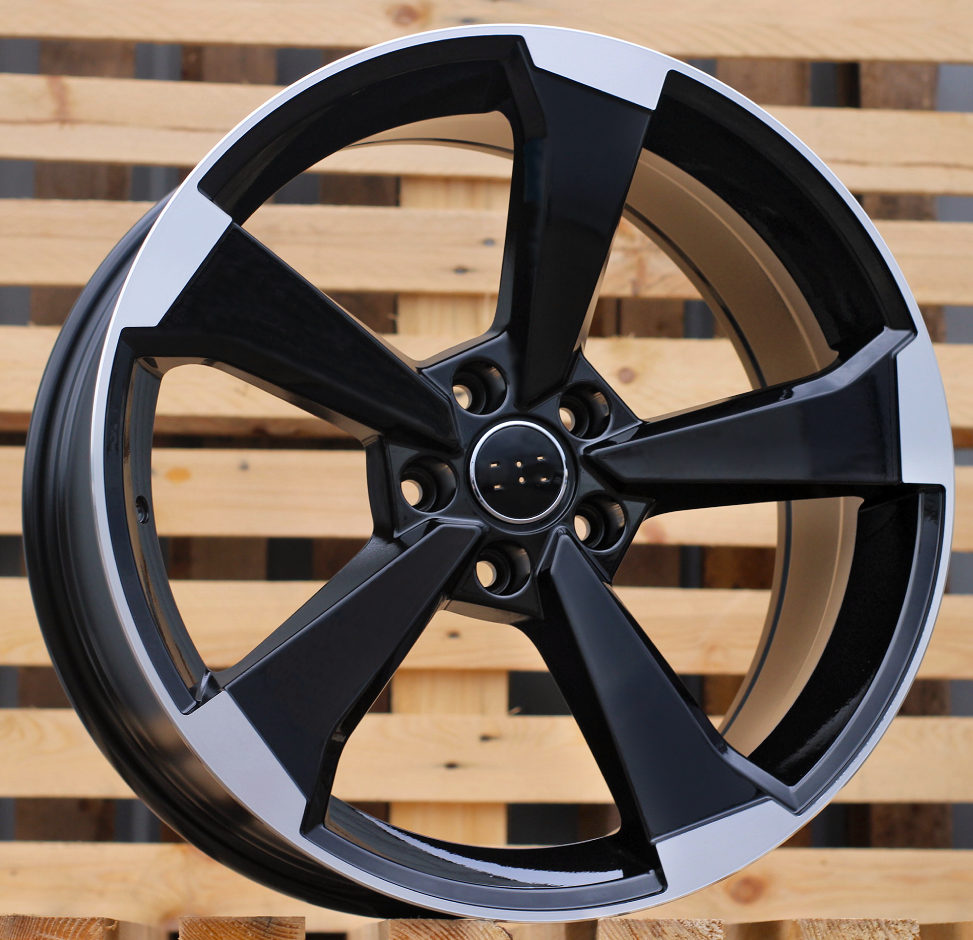 R17x7.5 5X100 ET 40 57.1 XE351 (BY1491/AU303) Black Polished (MB) For AUD (P+P2+Z2)
