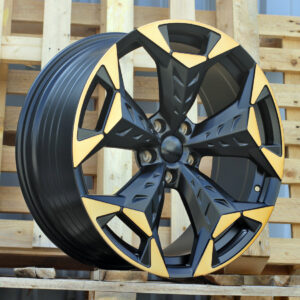 R18x8 5X112 ET 38 57.1 YF5717 Black Polished Half Matt Cooper (MBHMC) For CUPRA (P1) (HYBRID FORGED)