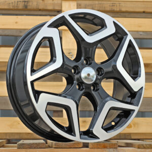 B1606_000000001674 R17x7 5X100 ET 55 56.1 B1606 Black Polished (MB) For SUBAR (Z1)