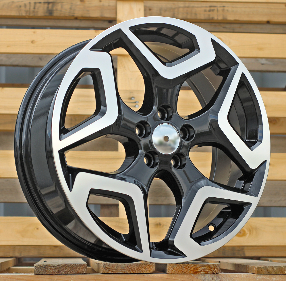 R17x7 5X100 ET 55 56.1 B1606 Black Polished (MB) For SUBAR (Z1)