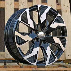 R17x7 5X112 ET 45 66.6 IN3521F Black Polished (MB) For MER (M) (HYBRID FORGED (max 1250kg))