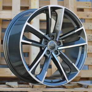 R19x8.5 5X112 ET 27 66.5 XFE81 (A5395) Grey Polished (MG) For AUD (P)