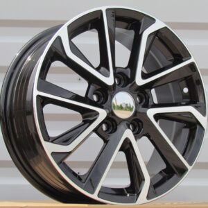 R16x7 5X114.3 ET 40 60.1 FE177 (BY2038) Black Polished (MB) For TOYOT (Z3)