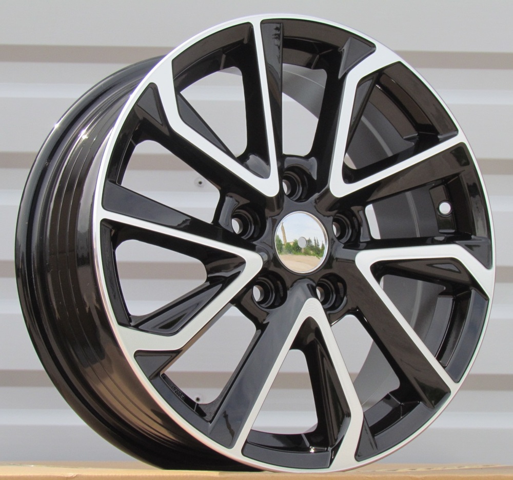 R16x7 5X114.3 ET 40 60.1 FE177 (BY2038) Black Polished (MB) For TOYOT (Z3)
