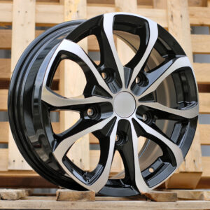 FBX079_000000007888 R16x6.5 5X160 ET 56 65.1 FBX079 Black Polished (MB) For FORD (P2+Z6+L1) (HYBRID FORGED)