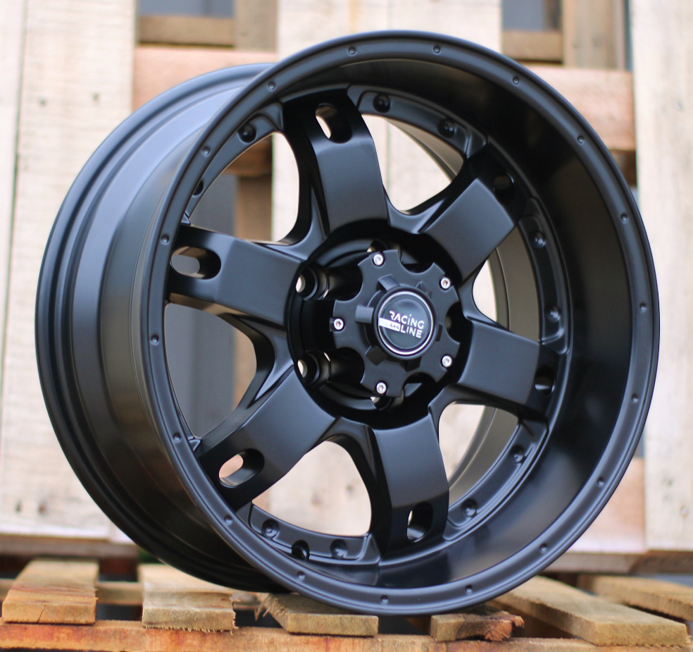 R16x8 5X114.3 ET M10 83.1 BK749 Black Half Matt (BLHM) For 4X4 (P)