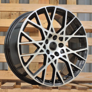 3S1293_000000008304 R18x8 5X112 ET 40 66.5 3S1293 (8384) Black Polished (MB) For AUD (Z6)