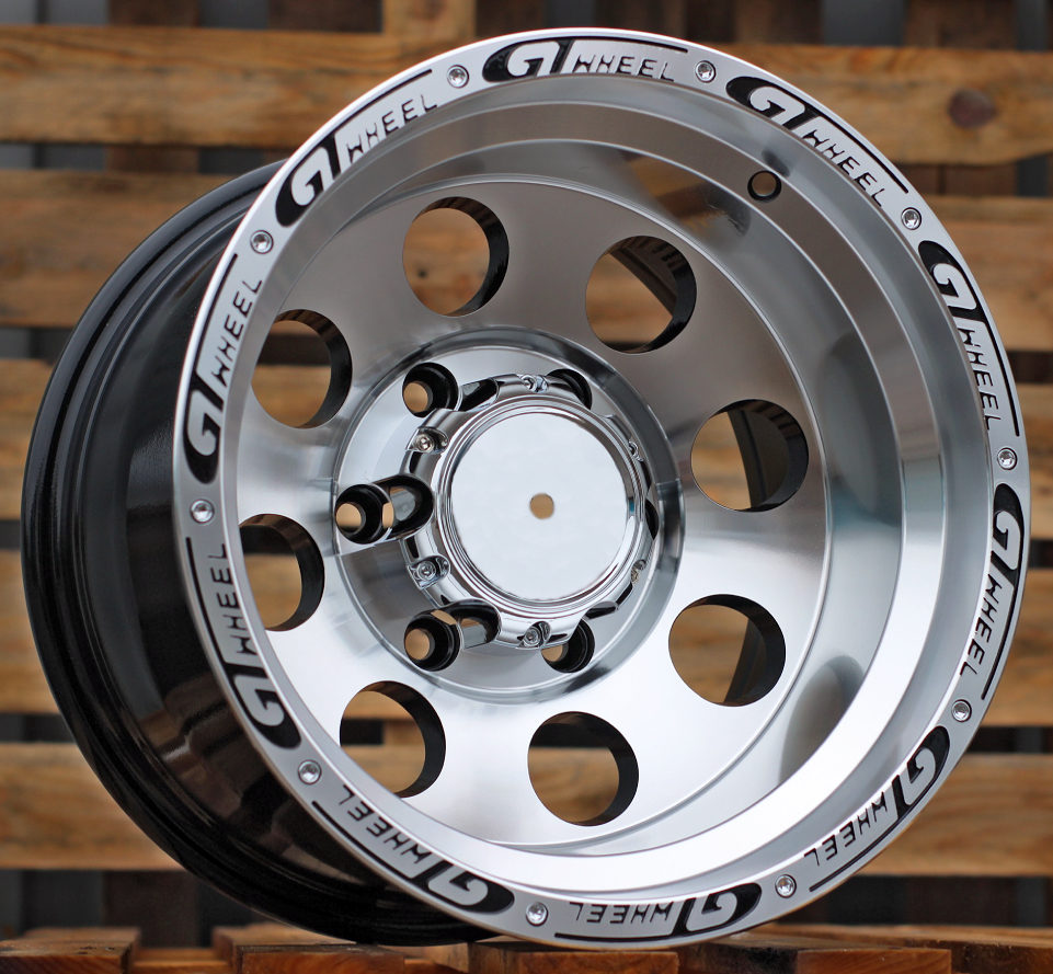 R16x10 6X139.7 ET M10 106.1 BY531 Black Polished (MB) For 4X4 (Z1)
