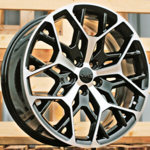 A1458_000000008658 R20x8.5 5X127 ET 50 71.5 A1458 Black Polished (MB) For JEEP (P)
