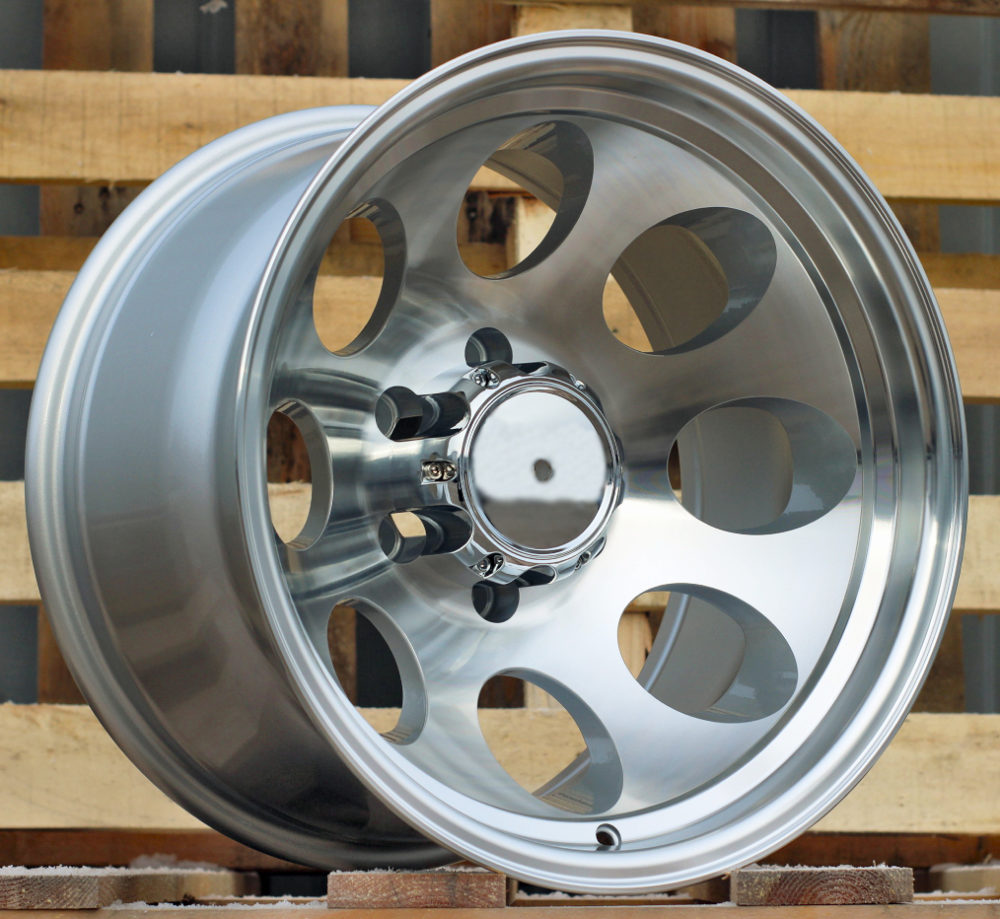 R16x10 6X139.7 ET M44 110.1 BY997 Machined Silver (MS) For 4X4 (Z1)