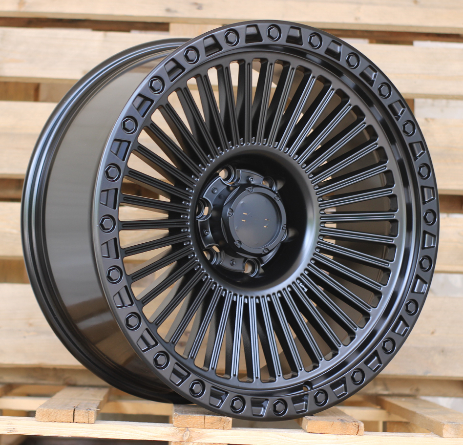 R20x9 6X139.7 ET 0 110.1 FBX086 Black Matt (BM) For 4X4 (K3) (HYBRID FORGED)