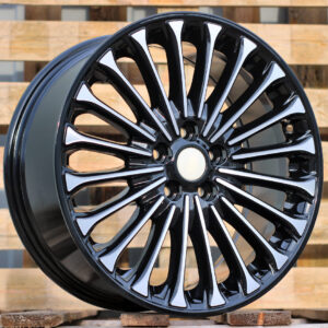 R18x8 5X108 ET 55 63.4 Y0056 Black Polished (MB) For FORD (R)