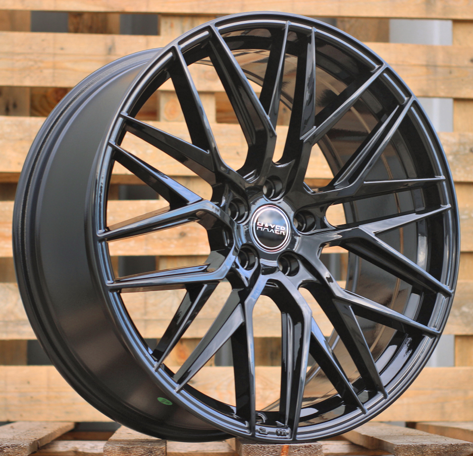 R18x8 5X115 ET 41 70.1 HX035 (B5902) Black (BL) For HAXER (Z7)