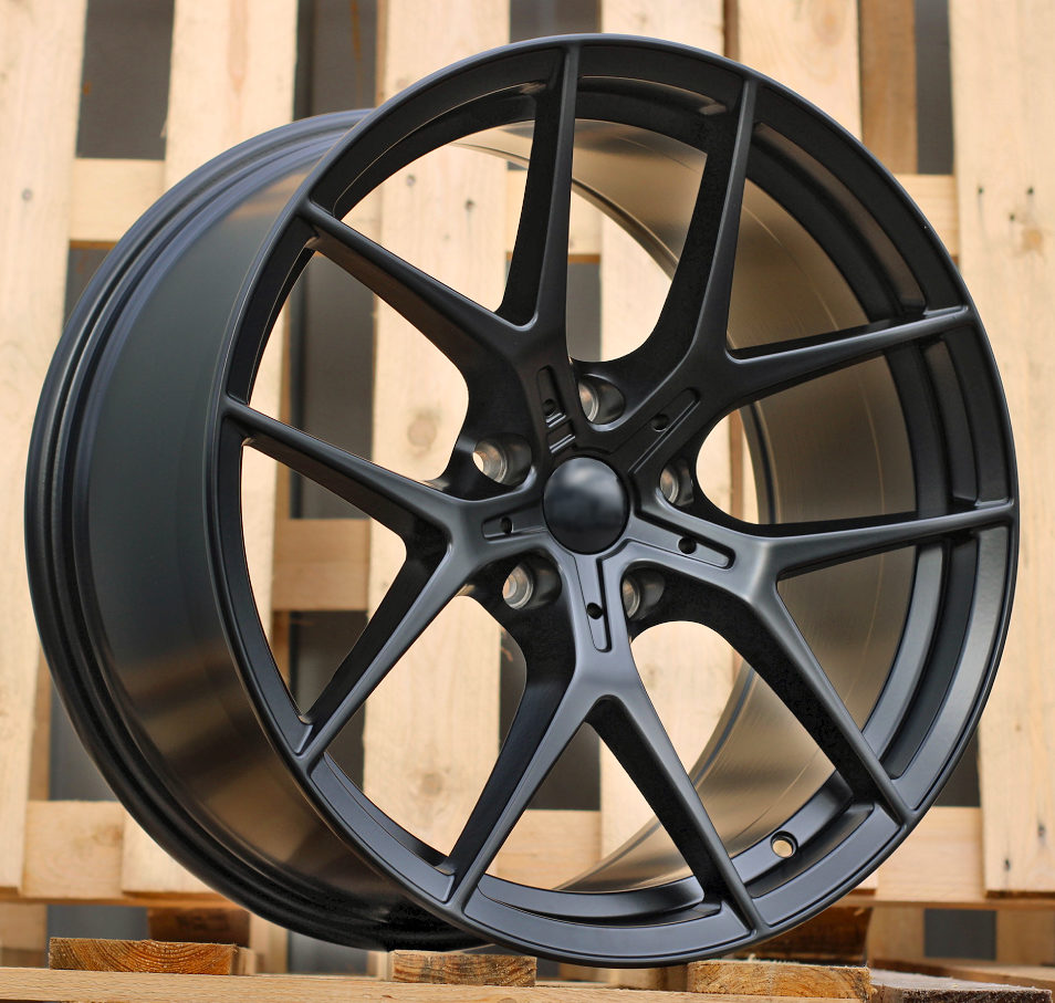 R18x8 5X120 ET 35 72.6 I5484 Black Matt (BM) For BMW (P2) (Rear+Front)