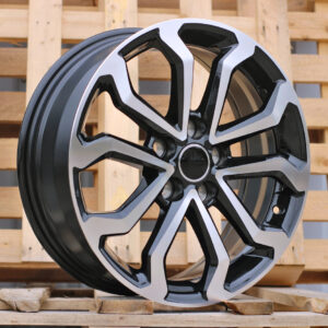 R17x6.5 5X114.3 ET 35 60.1 H3349F Black Polished (MB) For TOYOT (Z3+A) (HYBRID FORGED Corolla Cross)