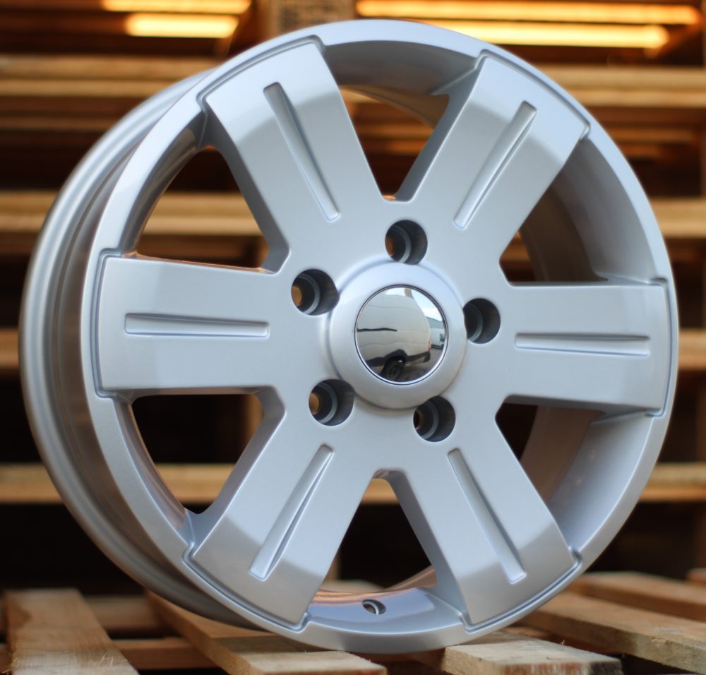 R16x7 6X130 ET 55 84.1 BK562 Silver (SI) For MER (P) (4x4 (max 1400kg))