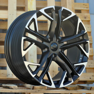 R18x8 5X112 ET 38 57.1 YF5719 Black Polished Half Matt (MBHM) For CUPRA (Z5) (HYBRID FORGED)