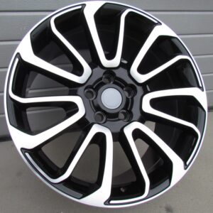 R22x9.5 5X120 ET 45 72.6 BY959 Black Polished (MB) For LAND (Z1)