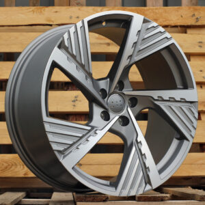 I5639_000000006229 R19x8 5X112 ET 34 66.5 I5639 Grey Polished Half Matt (MGHM) For AUD (P2) ((AKC 100 Eur))